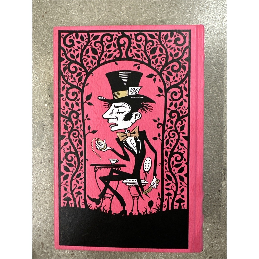 Alice's Adventures in Wonderland Lewis Carroll Barnes&Noble Pink/Gold (HC)2010' - Picture 3 of 6